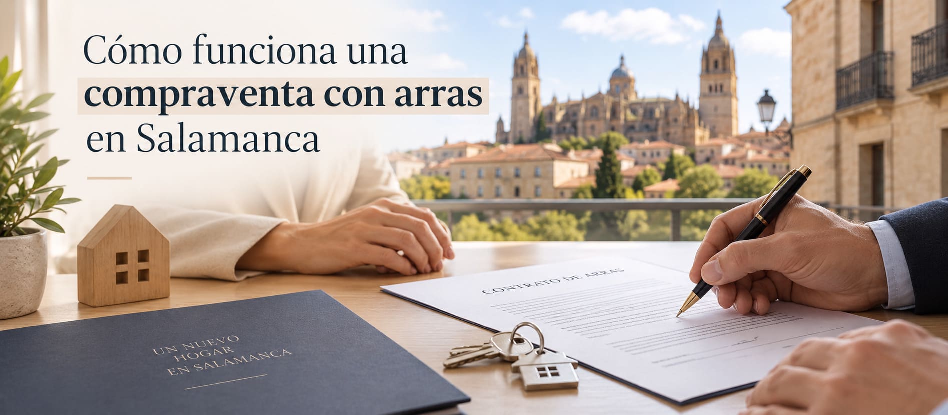 Cómo funciona una compraventga con arras en Salamanca