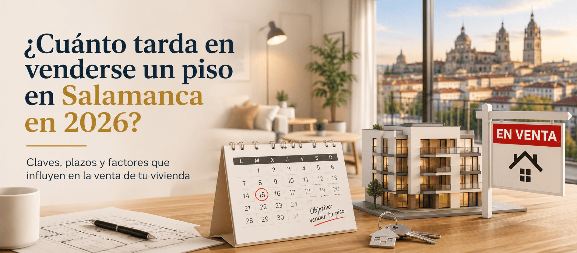 Cuánto tarda en venderse un piso en Salamanca