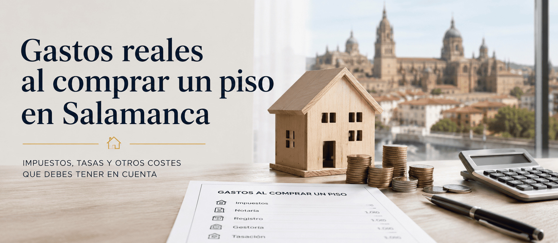 Gastos al comprar una casa en Salamanca