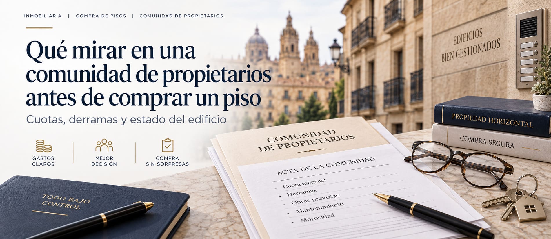 Qué mirar en una comunidad de propietarios antes de comprar un piso